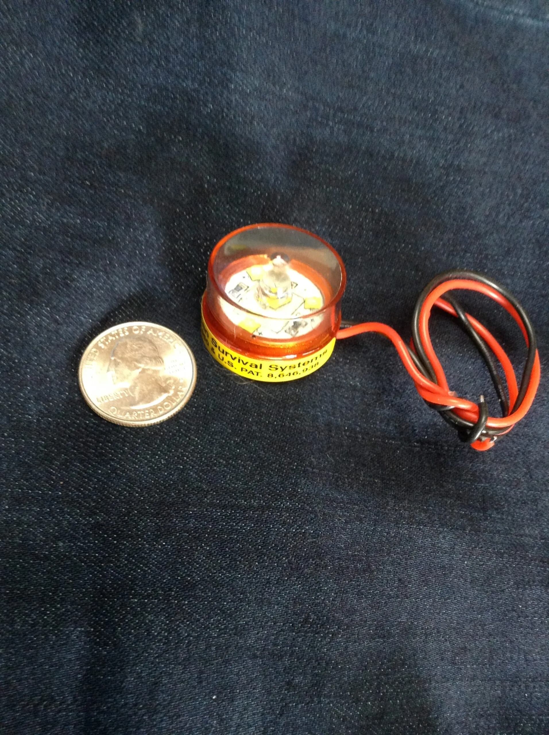 LED Board features four high-intensity IR Cree LEDs
